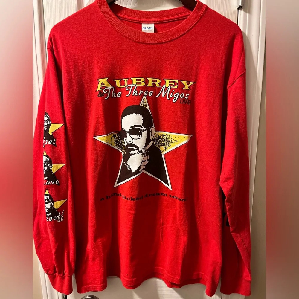 Drake and Migos Tour Merch Long Sleeve T Shirt Large OVO Iceman - Picture 5 of 5